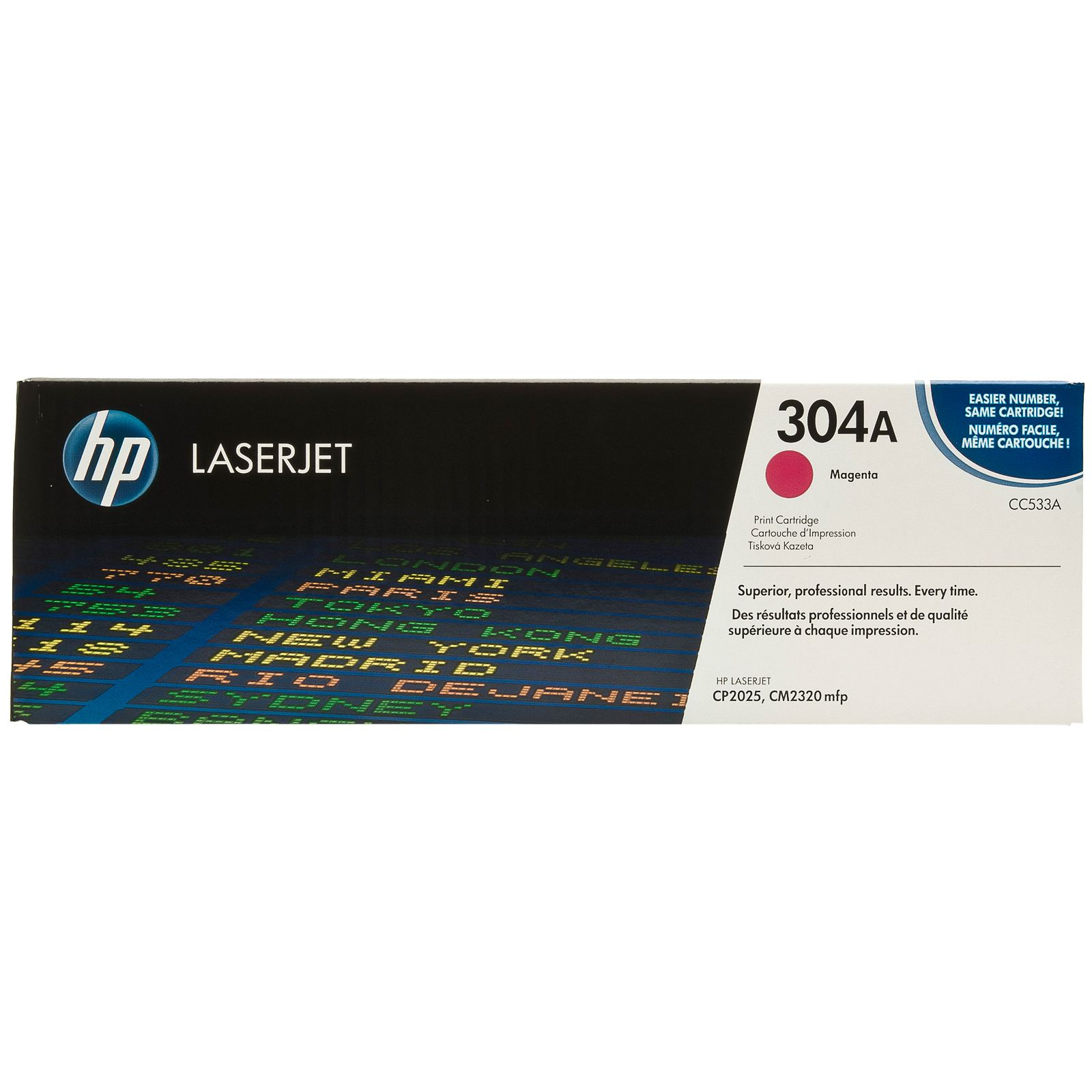 HP CC533A (304A)  LaserJet Magenta Toner Cartridge